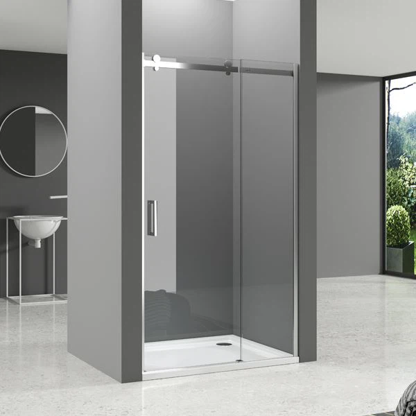 Sliding Shower Screen Tempered Glass